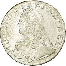 Moneta, Francia, Louis XV, Écu aux branches d'olivier, Ecu, 1727, Rouen, MB+
