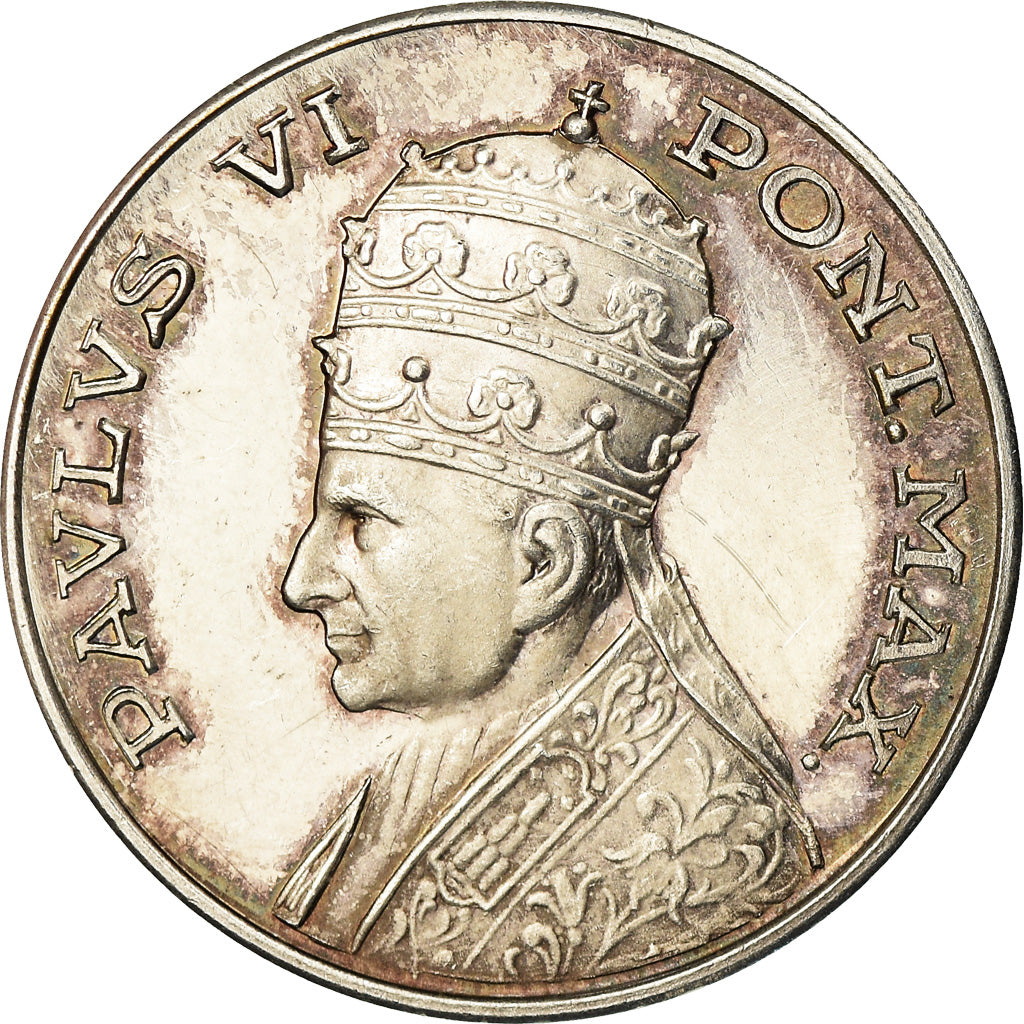 Vaticano, medaglia, Michelangelo, La Pieta, Paulus VI, SPL-, Argento