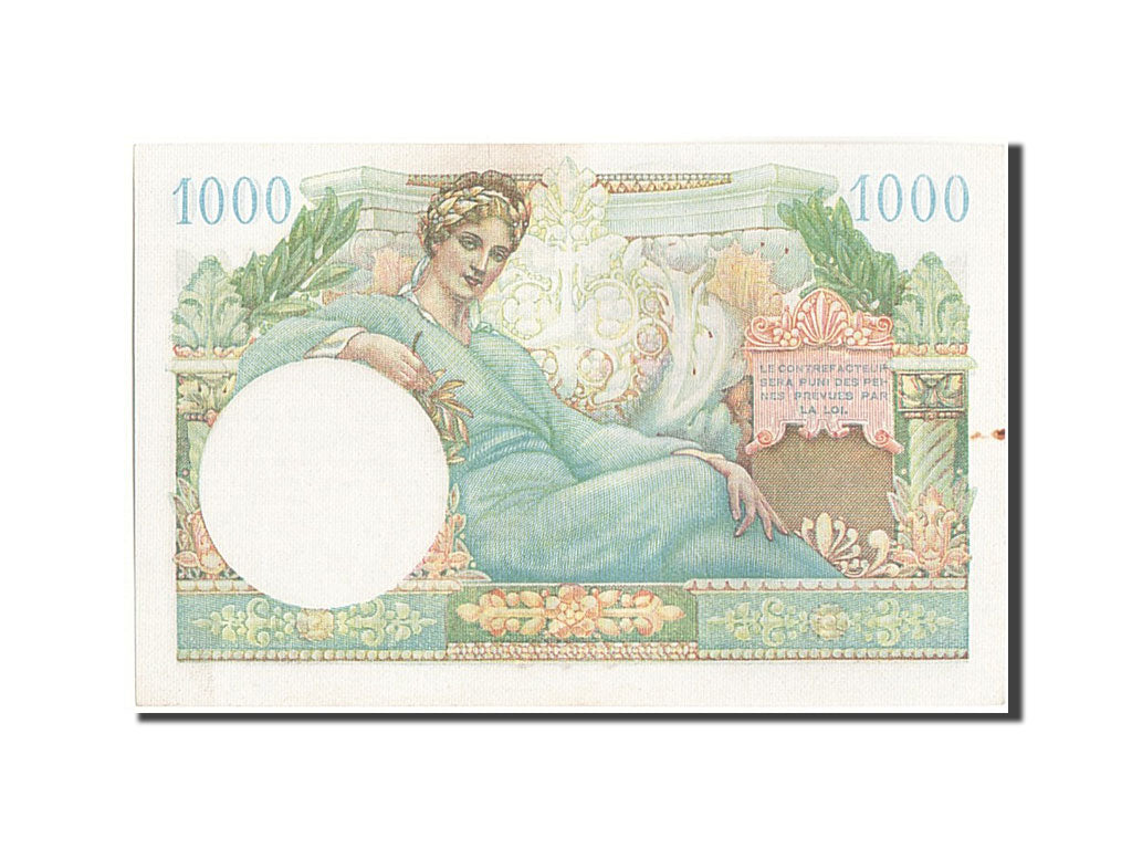 Billet, France, 1000 Francs, 1947 French Treasury, 1947, 1947, SUP+