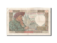 Frankreich, 50 Francs, 50 F 1940-1942 ''Jacques Coeur'', 1941, KM:93, 1941-07...