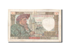 Billet, France, 50 Francs, 50 F 1940-1942 ''Jacques Coeur'', 1941, 1941-07-17