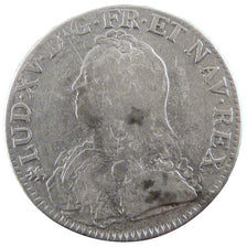 Francia, Louis XV, Écu aux branches d'olivier, Ecu, 1727, Nantes, MB, Argent...