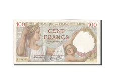 France, 100 Francs, 100 F 1939-1942 ''Sully'', 1942, KM:94, 1942-04-02, AU(50...