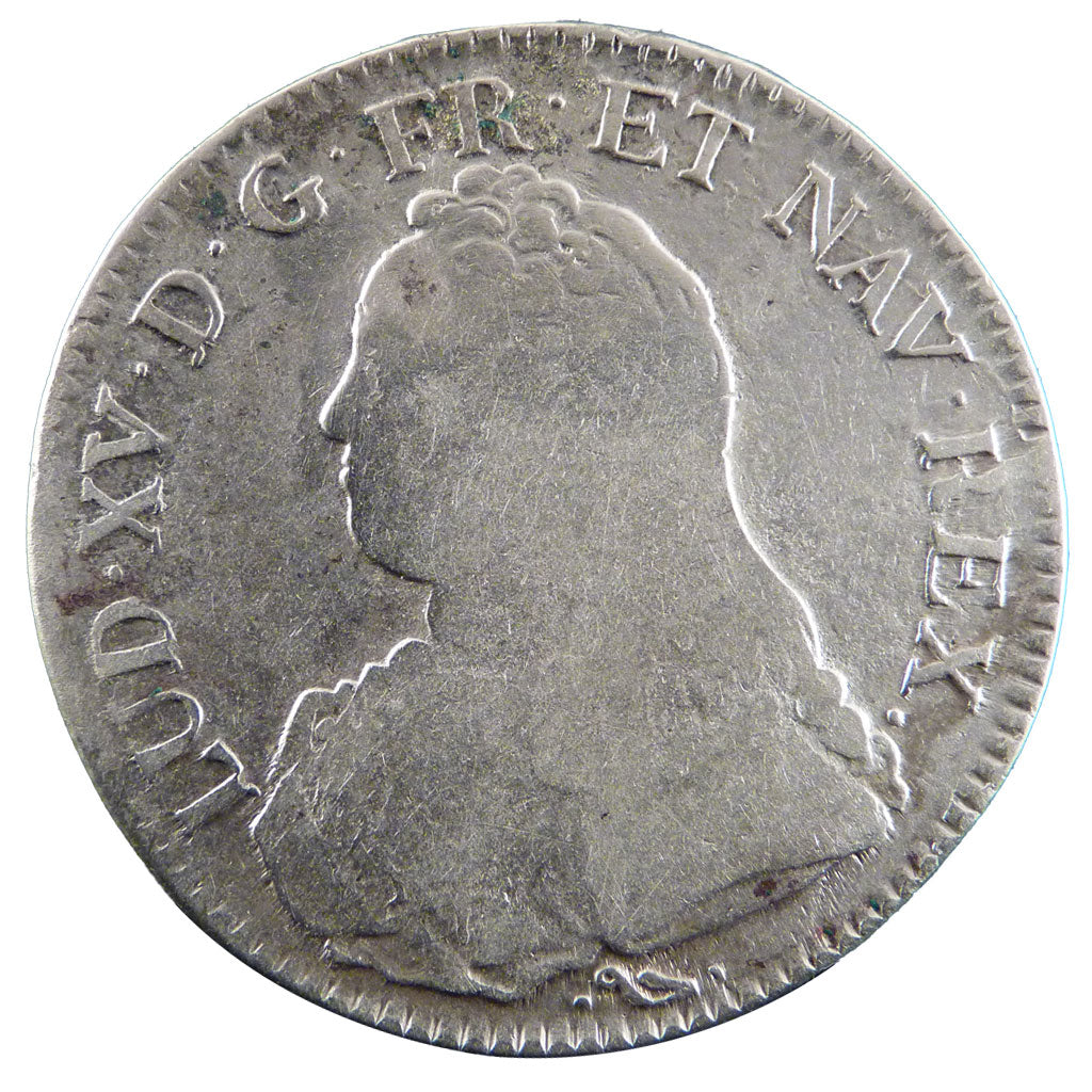 LOUIS XV, Écu aux Branches d'Olivier