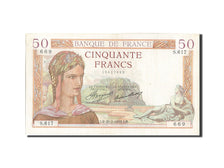 Biljet, Frankrijk, 50 Francs, 50 F 1934-1940 ''Cérès'', 1935, 1935-02-21, TB+