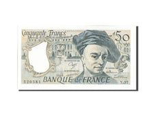 France, 50 Francs, 50 F 1976-1992 ''Quentin de La Tour'', 1989, KM:152d, 1989...