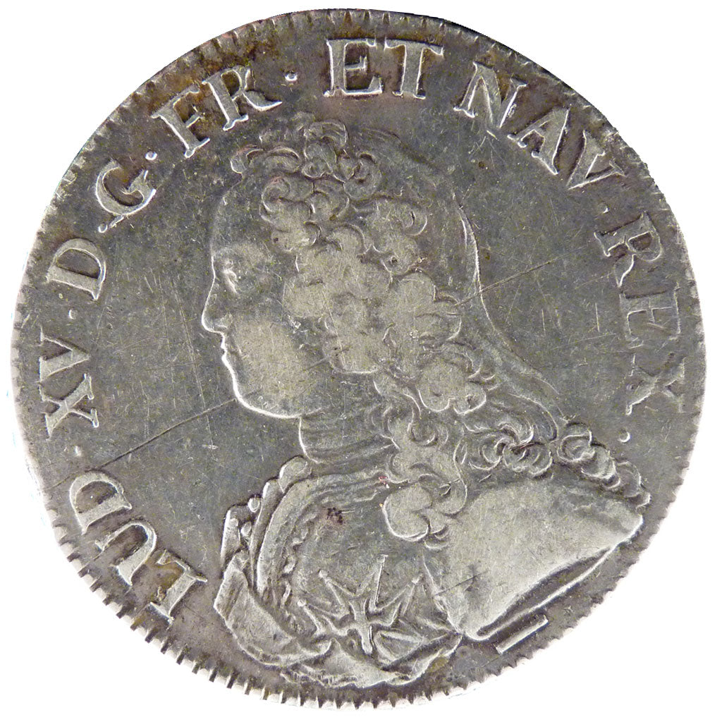 LOUIS XV, Écu aux Branches d'Olivier