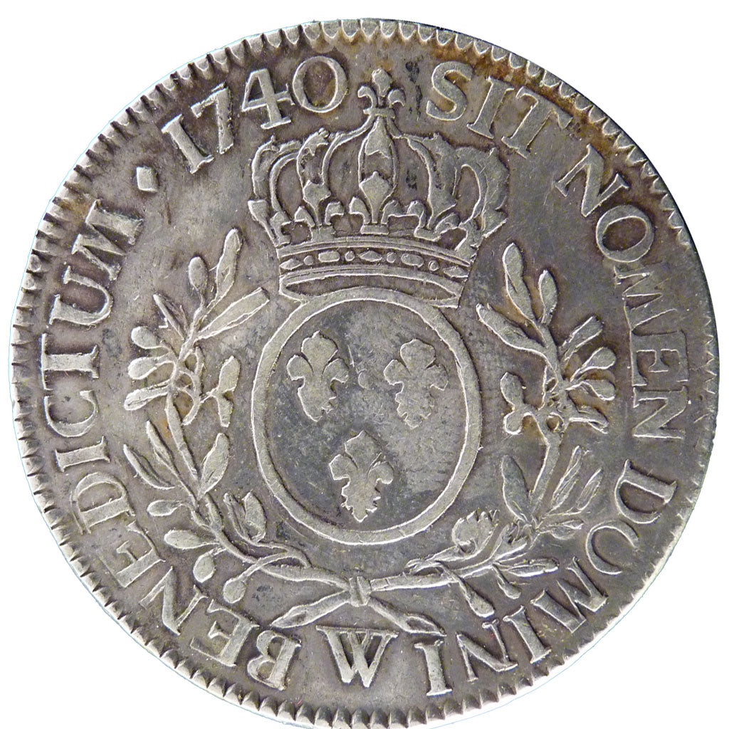 LOUIS XV, Écu aux Branches d'Olivier
