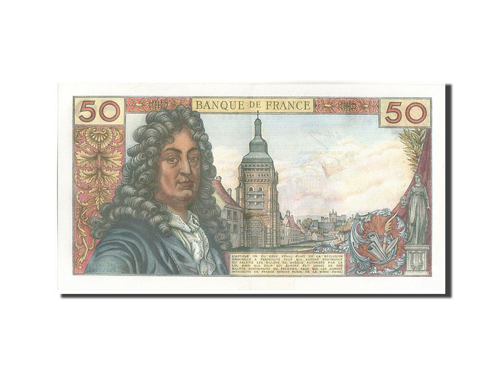 France, 50 Francs, 50 F 1962-1976 ''Racine'', 1976, KM:148f, 1976-06-03, AU(5...