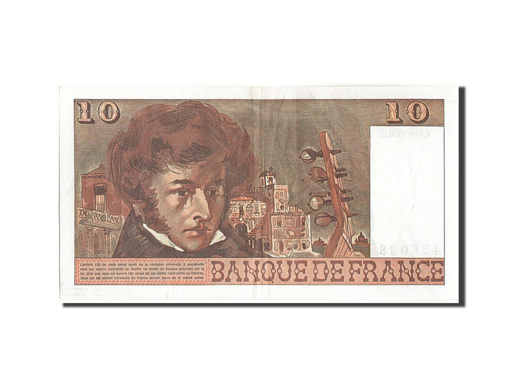 Frankreich, 10 Francs, 10 F 1972-1978 ''Berlioz'', 1976, KM:150c, 1976-08-05,...