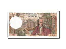 Biljet, Frankrijk, 10 Francs, 10 F 1963-1973 ''Voltaire'', 1968, 1968-04-04