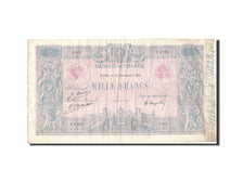 Banconote, Francia, 1000 Francs, 1 000 F 1889-1926 ''Bleu et Rose'', 1924