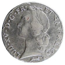 FRANCE, Ecu, 1761, Orléans, EF(40-45), Silver, Gadoury #322, 29.30