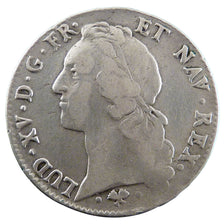 LOUIS XV, Écu au bandeau