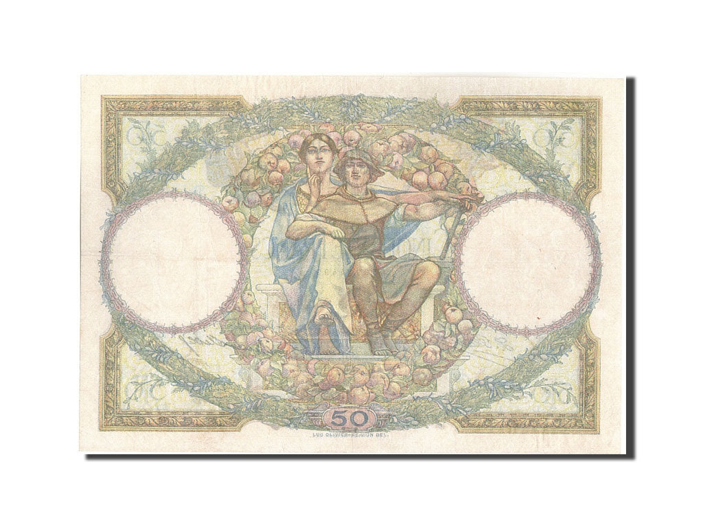 France, 50 Francs, 50 F 1927-1934 ''Luc Olivier Merson'', 1928, 1928-05-03, K...