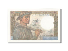 Geldschein, Frankreich, 10 Francs, 10 F 1941-1949 ''Mineur'', 1949, 1949-06-30