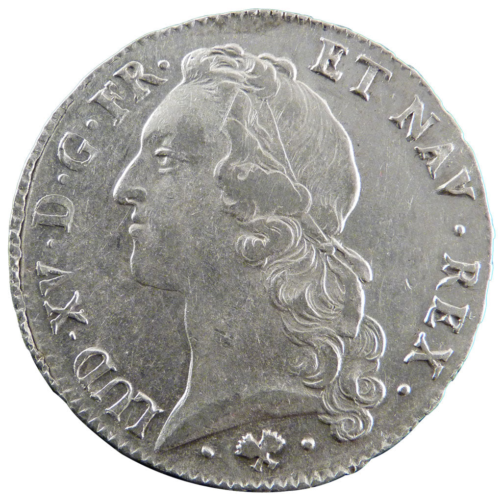 LOUIS XV, Écu au bandeau