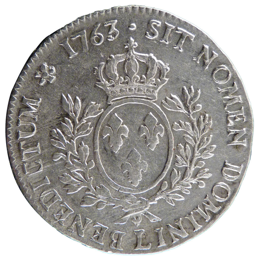 LOUIS XV, Écu au bandeau