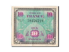Banconote, Francia, 10 Francs, 1944 Flag/France, 1944, 1944, BB, Fayette:VF18.1