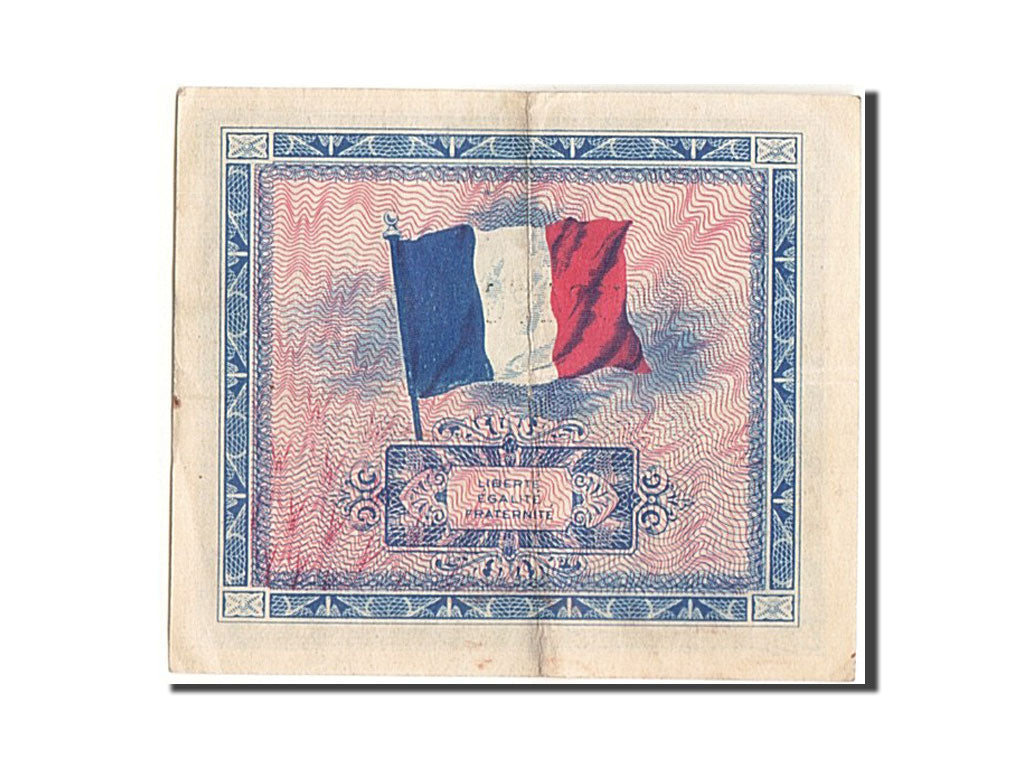 Banconote, Francia, 10 Francs, 1944 Flag/France, 1944, 1944, BB, Fayette:VF18.1