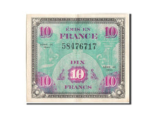 Banconote, Francia, 10 Francs, 1944 Flag/France, 1944, 1944, BB, Fayette:VF18.1