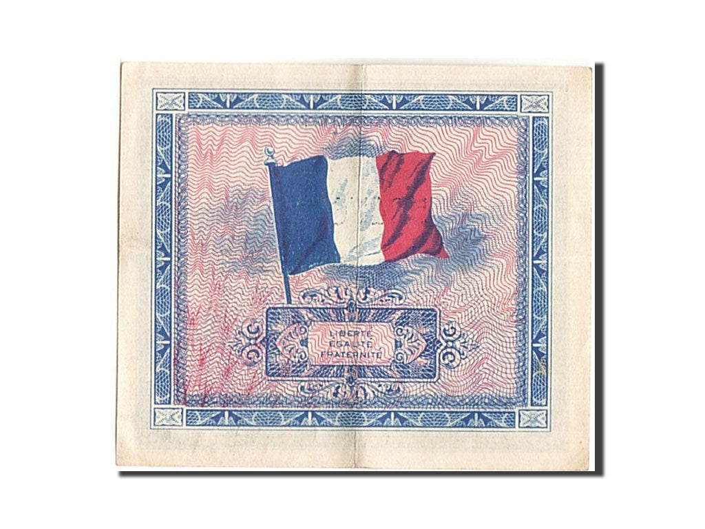 Banconote, Francia, 10 Francs, 1944 Flag/France, 1944, 1944, BB, Fayette:VF18.1