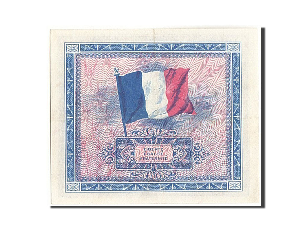 France, 10 Francs, 1944 Flag/France, 1944, KM:116a, 1944, AU(55-58), Fayette:...