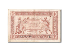 Banknote, France, 1 Franc, 1917-1919 Army Treasury, 1917, 1917, EF(40-45)