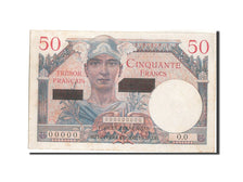 Geldschein, Frankreich, 50 Francs, 1955-1963 Treasury, 1956, Undated (1956)