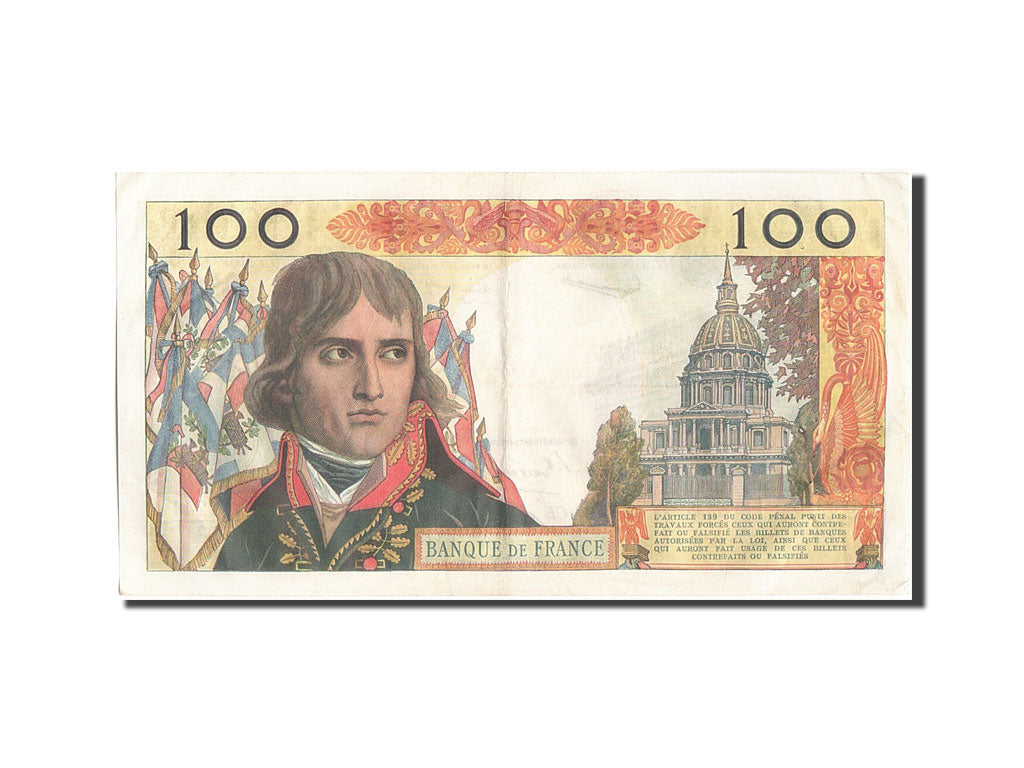 Banknote, France, 100 Nouveaux Francs, 100 NF 1959-1964 ''Bonaparte'', 1963