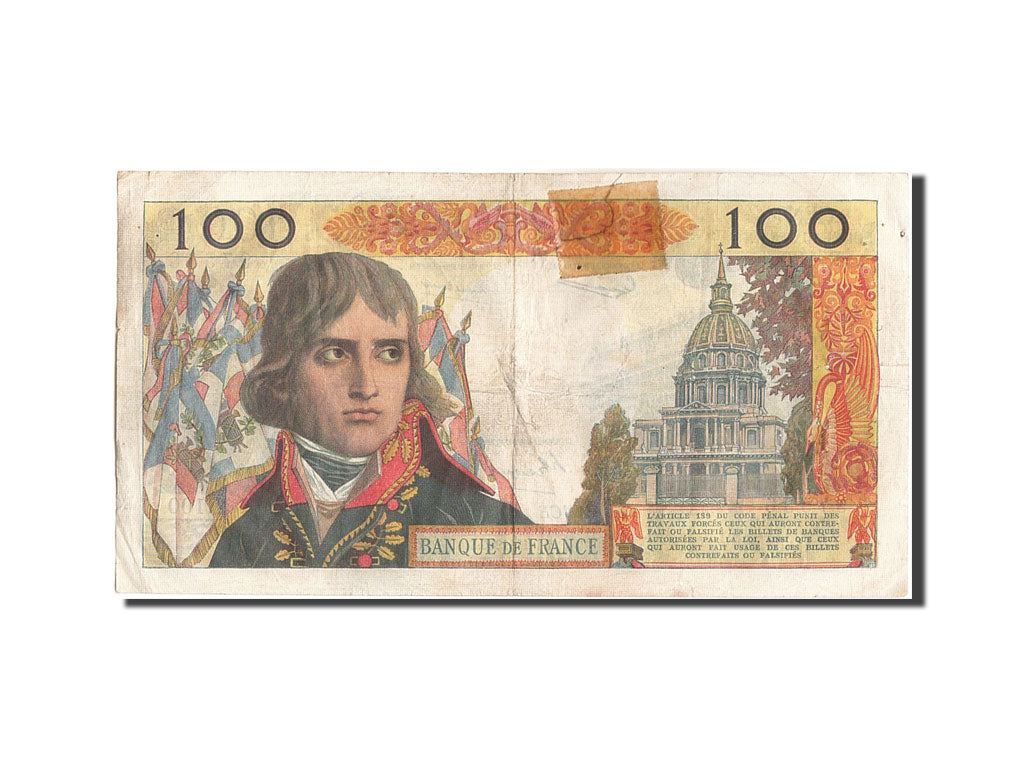 France, 100 Nouveaux Francs, 100 NF 1959-1964 ''Bonaparte'', 1960, KM:144a, 1...