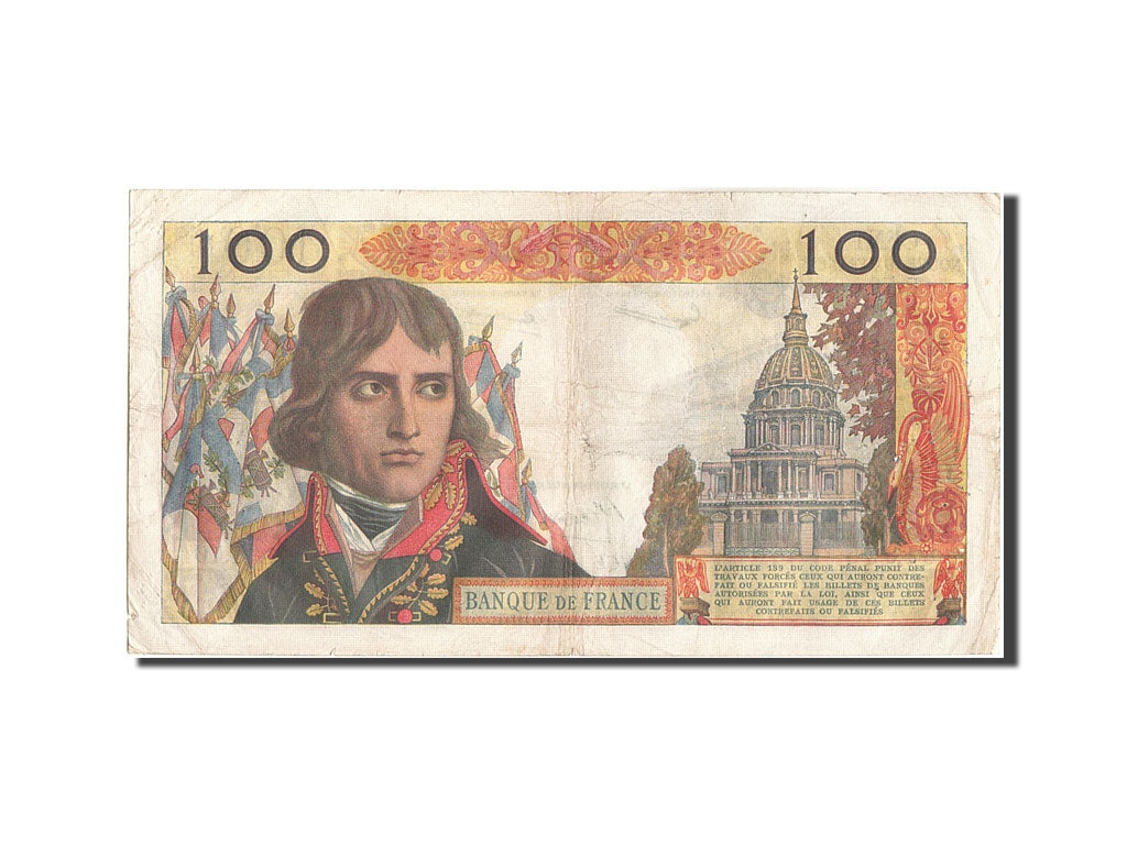 Frankreich, 100 Nouveaux Francs, 100 NF 1959-1964 ''Bonaparte'', 1960, KM:144...