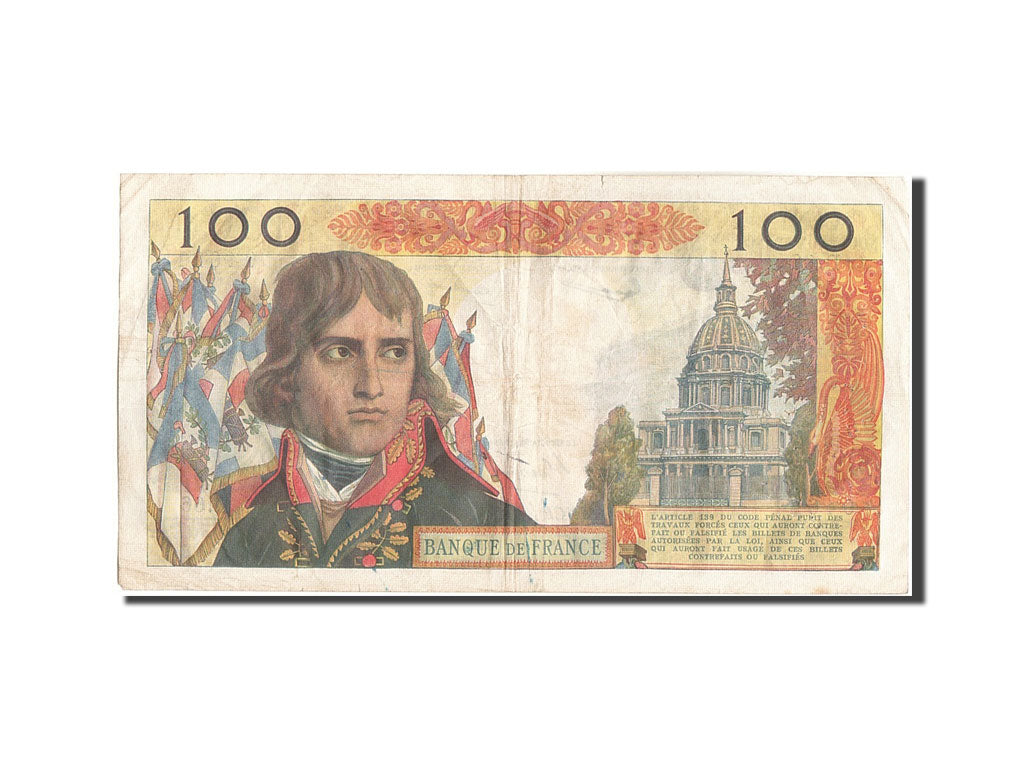 Francia, 100 Nouveaux Francs, 100 NF 1959-1964 ''Bonaparte'', 1960, KM:144a,...