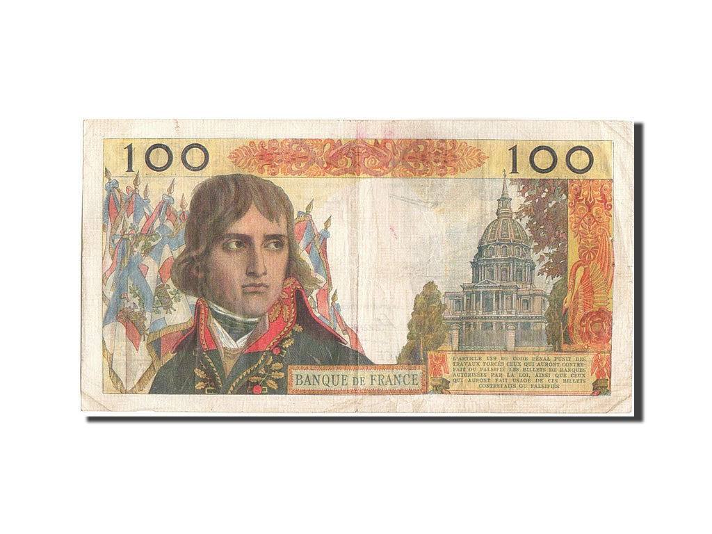 Frankreich, 100 Nouveaux Francs, 100 NF 1959-1964 ''Bonaparte'', 1961, KM:144...