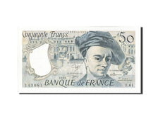 Banknote, France, 50 Francs, 50 F 1976-1992 ''Quentin de La Tour'', 1990, 1990