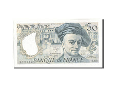 France, 50 Francs, 50 F 1976-1992 ''Quentin de La Tour'', 1990, 1990, KM:152e...