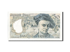 France, 50 Francs, 50 F 1976-1992 ''Quentin de La Tour'', 1988, KM:152d, 1988...