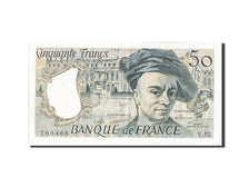 Frankreich, 50 Francs, 50 F 1976-1992 ''Quentin de La Tour'', 1988, KM:152d,...