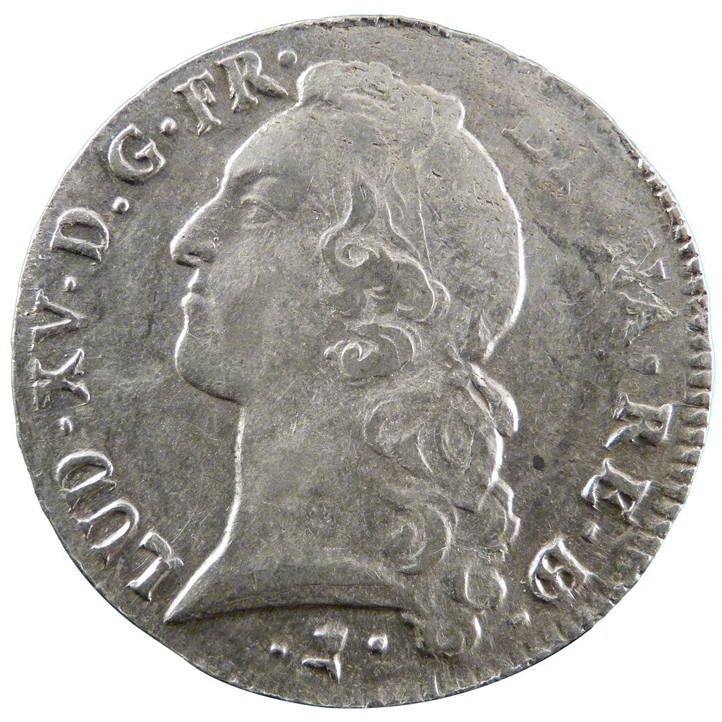 FRANCE, Écu de Béarn au bandeau, Ecu, 1768, Pau, VF(20-25), Silver, Gadoury #322