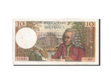 France, 10 Francs, 10 F 1963-1973 ''Voltaire'', 1973, KM:147d, 1973-01-04, EF...