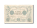 Billete, Francia, 5 Francs, 5 F 1871-1874 ''Noir'', 1873, 1873-05-09, EBC+