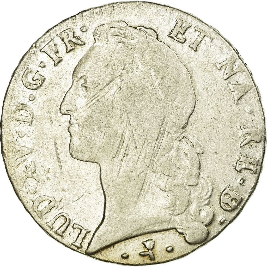 Coin, France, Louis XV, Écu de Béarn au bandeau, Ecu, 1770, Pau, VF(30-35)