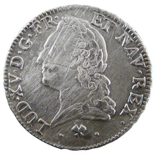 FRANCE, Écu à la vieille tête, Ecu, 1771, Bayonne, VF(30-35), Silver, Gadoury #3