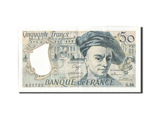 Francia, 50 Francs, 50 F 1976-1992 ''Quentin de La Tour'', 1989, KM:152d, 198...