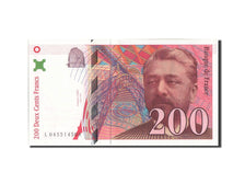 Banknote, France, 200 Francs, 200 F 1995-1999 ''Eiffel'', 1996, 1996, UNC(63)
