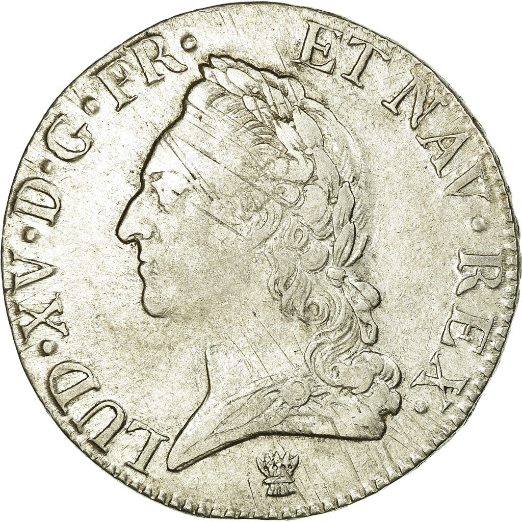 Coin, France, Louis XV, Écu à la vieille tête, Ecu, 1772, Limoges, VF(30-35)