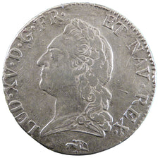 FRANCE, Écu à la vieille tête, Ecu, 1773, Lyons, EF(40-45), Silver, Gadoury #323