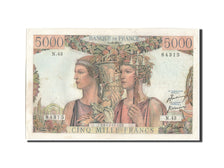France, 5000 Francs, 5 000 F 1949-1957 ''Terre et Mer'', 1951, 1951-02-01, KM...