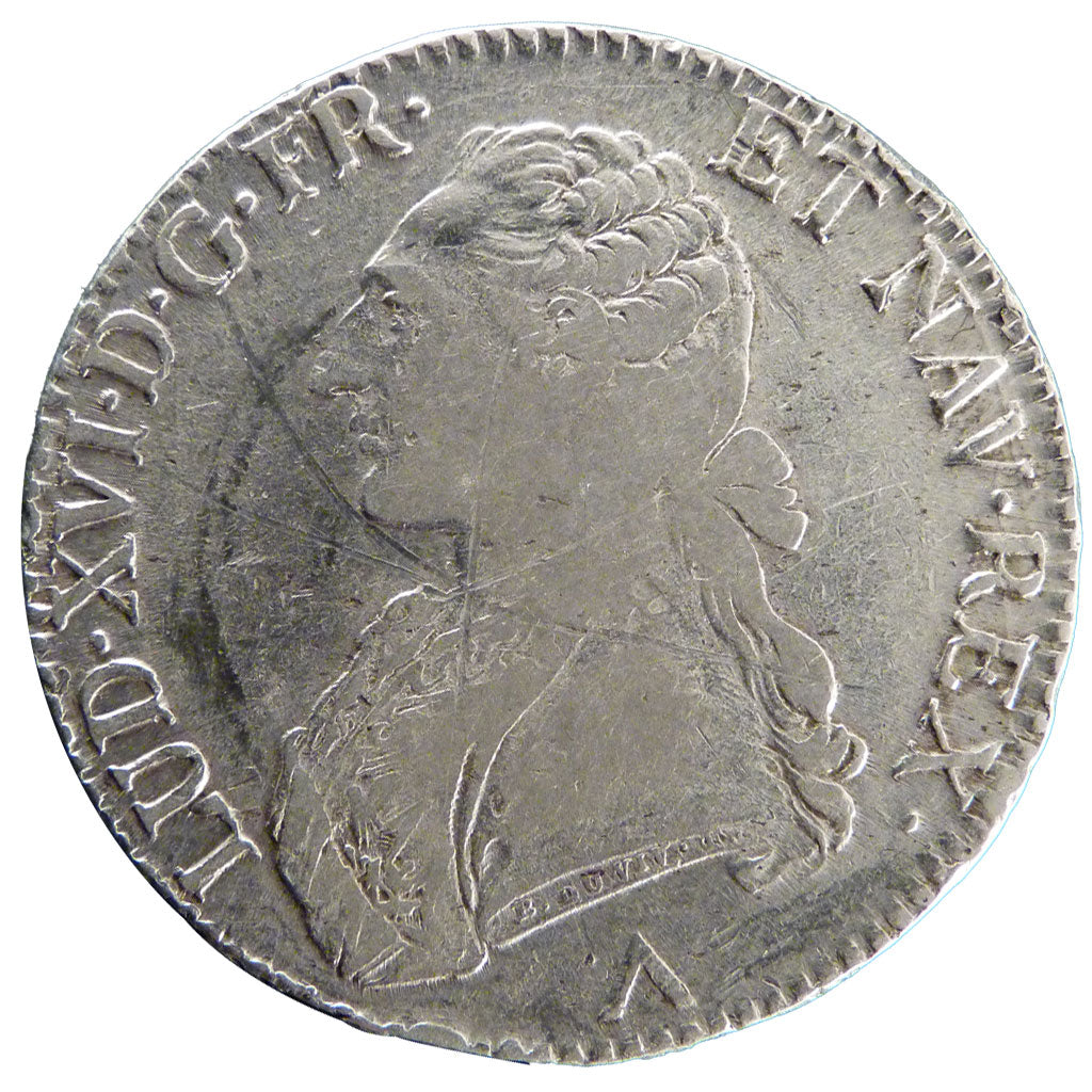 Francia, Ecu, 1775, Lille, MB+, Argento, Gadoury:356