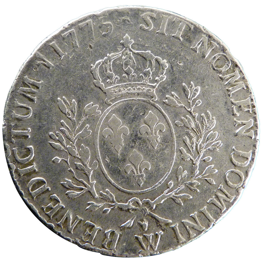 Francia, Ecu, 1775, Lille, MB+, Argento, Gadoury:356